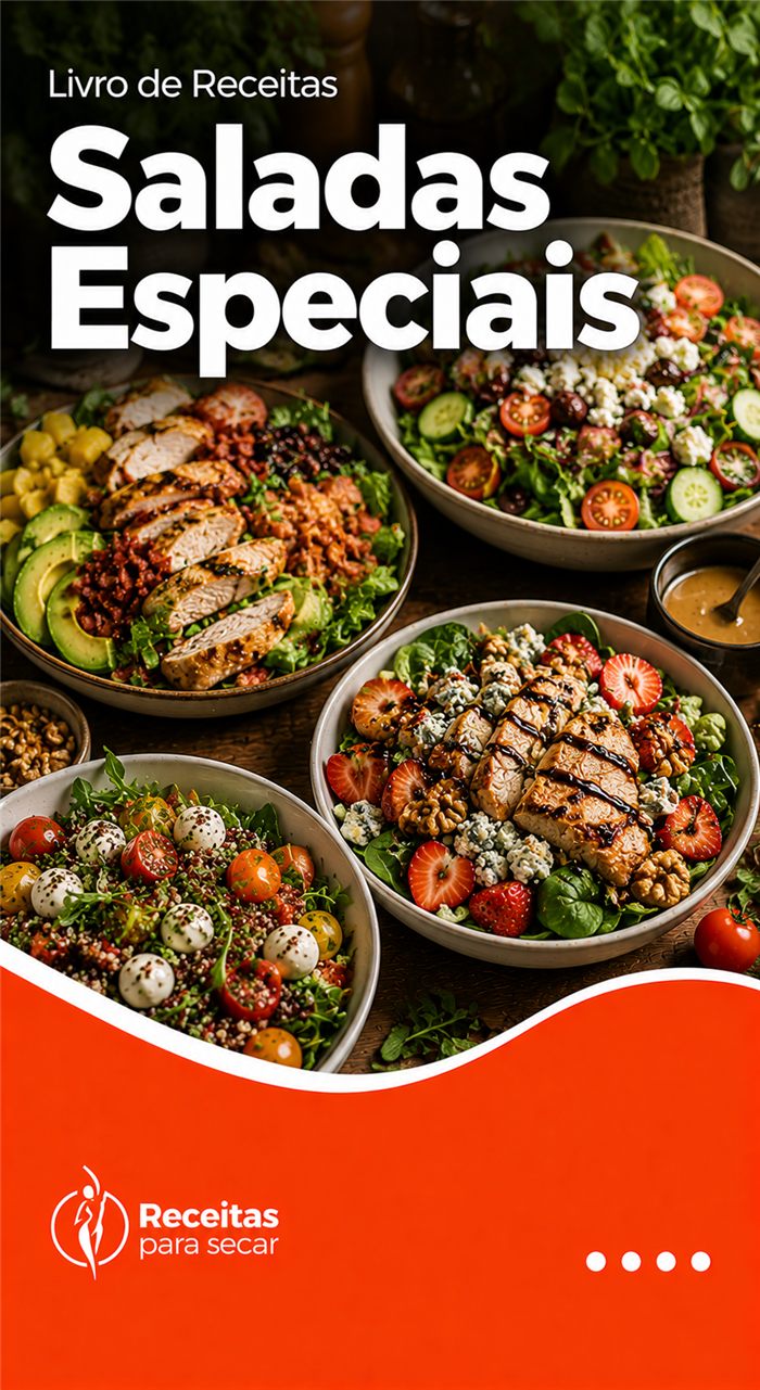 Bônus 01 — Saladas Gostosas + Molhos Irresistíveis
