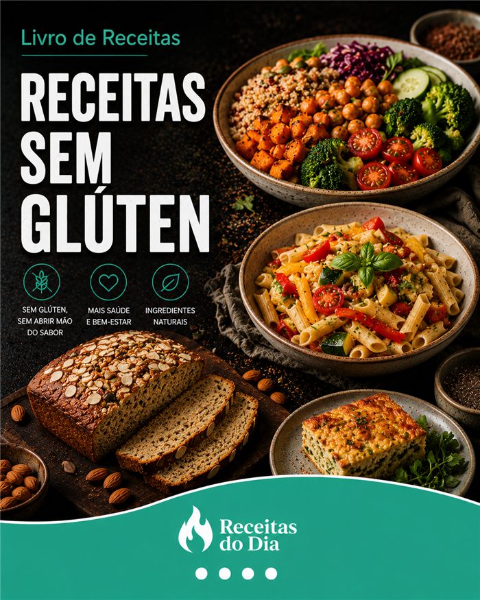 Bônus 06 — 100 Receitas Sem Glúten, Sem Lactose e Vegetarianas